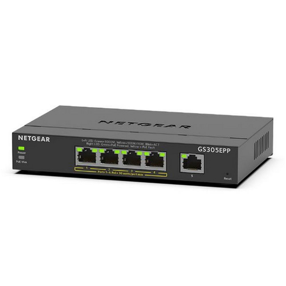 5PT GE PLUS SWCH W/ HI-PWR POE+