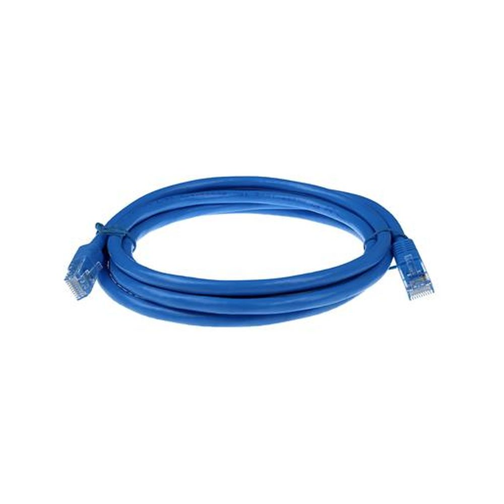 Blauwe 7 meter U/UTP CAT6A patchkabels