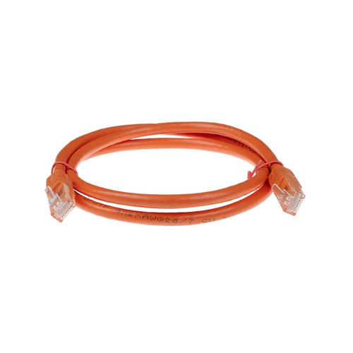 Oranje 7 meter U/UTP CAT6A patchkabels